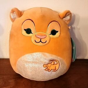 Nwt The Lion King Squishmallow 7" Nala Disney